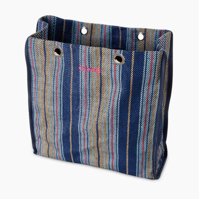 Cuerpo Market Tela Trenzada Cobalto