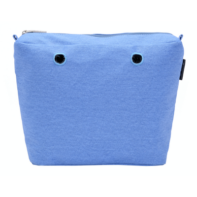 Forro Clásica Lona Deslavada Cobalto