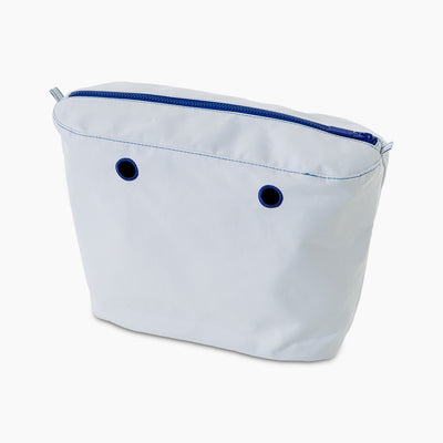 Forro Clásica Cordura Blanco con Azul Anciano