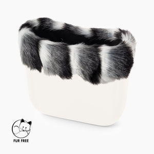 Borde Clásica Zorrito Blanco/Negro