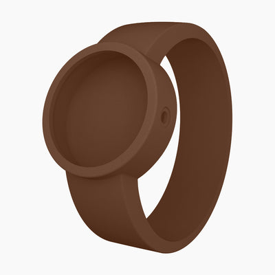 Correa O clock Silicona Chocolate