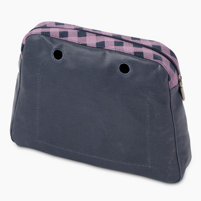 Forro Reverse Textil Vichy Azul