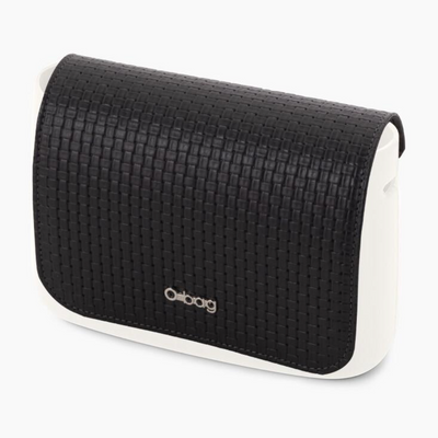 Solapa O pocket Ecopiel Mictrotrenzado Grafito