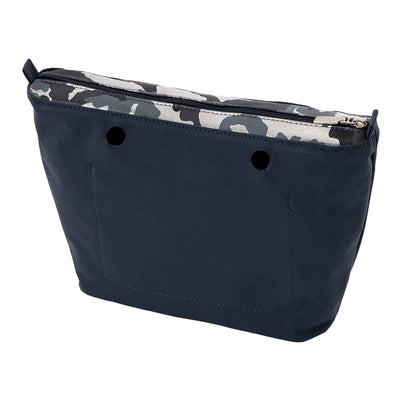 Forro Mini Textil Camuflaje Azul / Plata