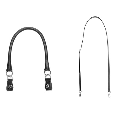 Asa Tubular y Bandolera Ecopiel Negro