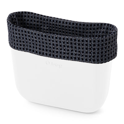 Borde Clásica Textil Cuadros Azul