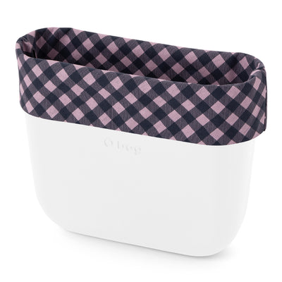 Borde Clásica Textil Vichy Azul