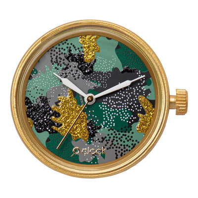 Mecanismo O clock Camuflaje Metal Militar