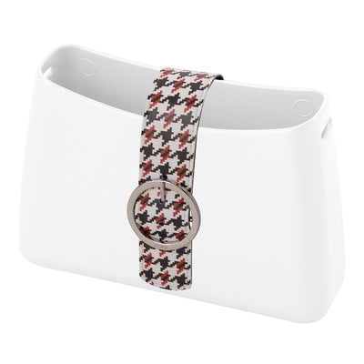 Cierre Banda con Hebilla Glam Ecopiel Pata de Gallo