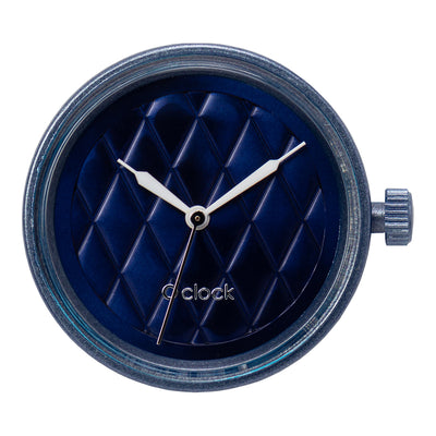 Mecanismo O clock Matelassé Azul