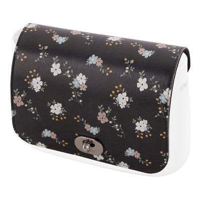 Solapa O pocket Ecopiel Microflores Negro