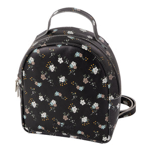 Bolsa Ivy Ecopiel Microflores Grafito