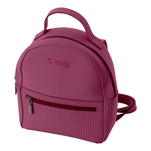 Bolsa O jolie Textil Engomado Trenzado Cassis