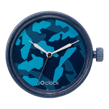 Cargar imagen en el visor de la galería, Mecanismo O clock Camuflaje Metal Azul