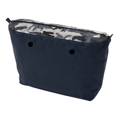 Forro Urban Textil Camuflaje Azul / Plata