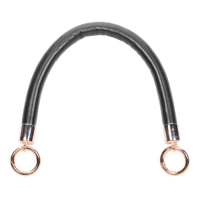 Asa Chica Tubular Ecopiel Negro